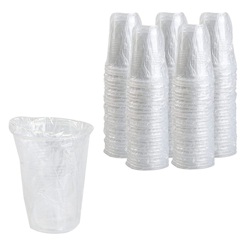 Gobelet en plastique 9 oz emballé individuellement