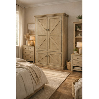 Kellogg Solid Wood Armoire