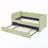 Twin‑Size Upholstered Daybed With Pull‑Out Trundle & Side Pockets-838095521-838095551