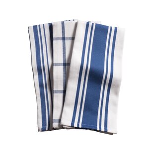  Dish Towels Set of 6 - Blue Kitchen Towels - Fall Kitchen Towels  - Cotton Linen Kitchen Towels Oversized - French Kitchen Towels Striped -  Farmhouse Dish Towels, 18x28 Navy Blue/White : Home & Kitchen