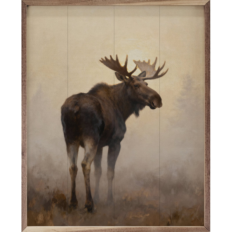 Moose Silhouette, 30" H x 24" W