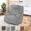 Three-in-one, Multi-functional Rotatable Sofa Chair, Enlarged and Widened Soft Cushion Armchair, with Two Cushions and Side Storage Pockets, Thickened Seat Cushion and Backrest, Suitable for Living Room and Bedroom-1138617869