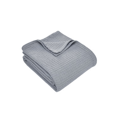 Samantha Soft Waffle Textured Cotton Blanket