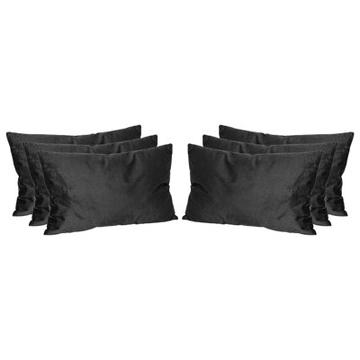 Colour Rectangular Lumbar Cushion with Filling