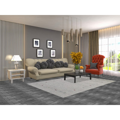 Tapis tribal Gabbeh 5 x 8