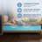 Abdou Premium 3-Inch Twin Memory Foam Mattress Topper with Cooling Gel & Bamboo Cover - CertiPUR-US Certified-1536538154