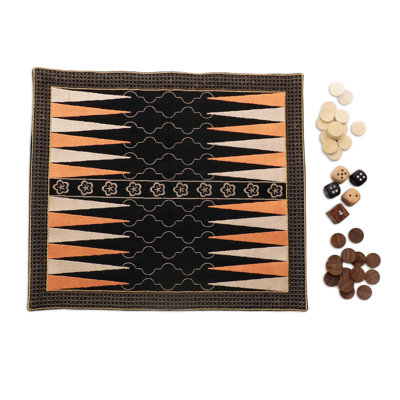 Felizia Bungalow Rose 2 Player Backgammon