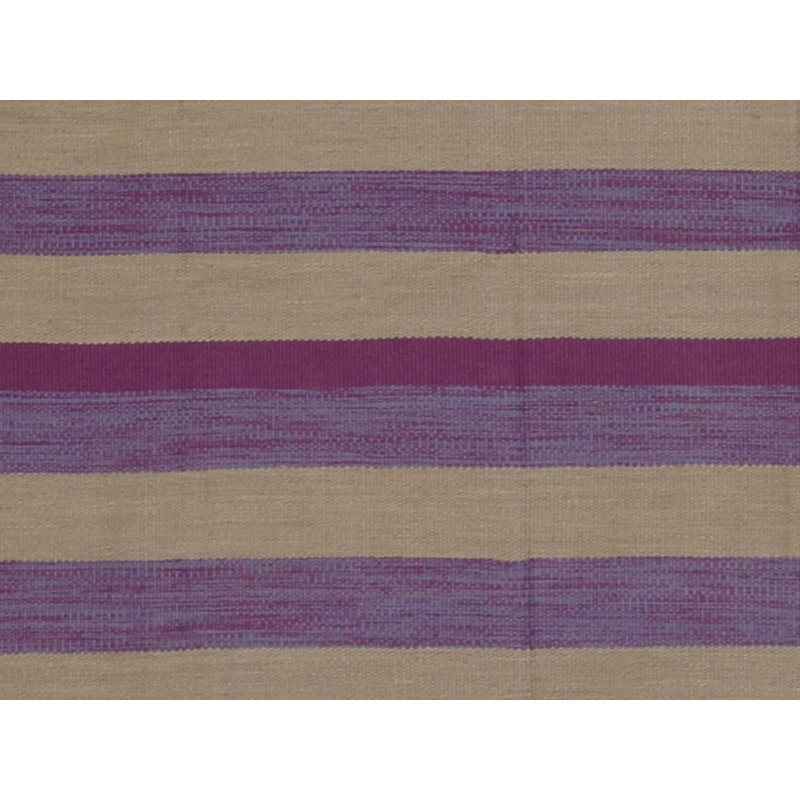 Striped Area Rug in Purple/Brown