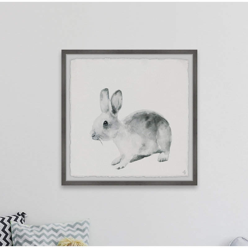 Monett Bunny Rat, reproduction encadrée, H 12 po x l 12 po x P 1,5 po