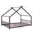 Modern Metal House Bed with Sturdy Construction-129109678