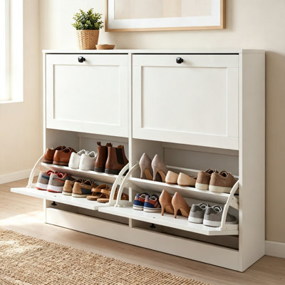 20 Pair Shoe Storage Cabinet