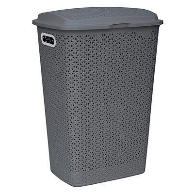 Plastic Laundry Hamper with Handles