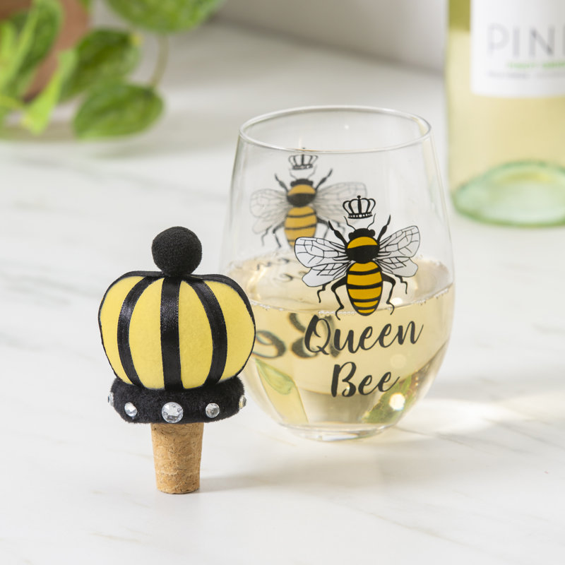 Genendy 17 oz. Stemless Wine Glass