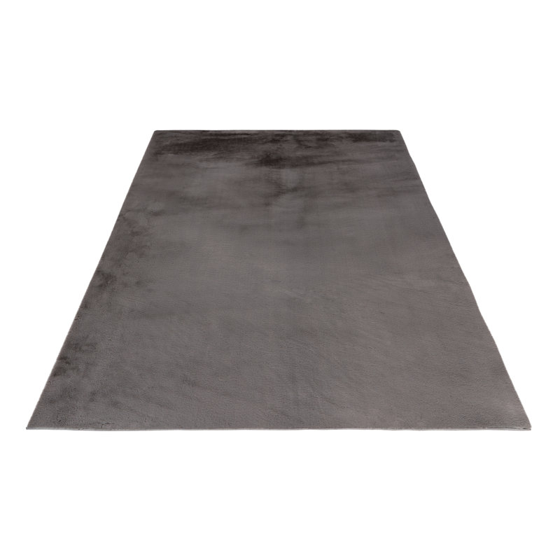 Monaco Hand Tufted Area Rug, Rectangular 160 x 230cm, Silver