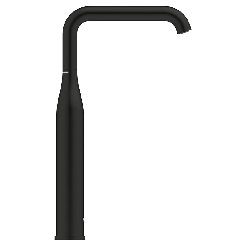GROHE Essence Single Hole Bathroom Faucet with Single Handle, Size XL,, Matte Black