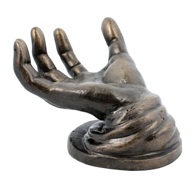 Anisa Cast Iron Hand Sculpture