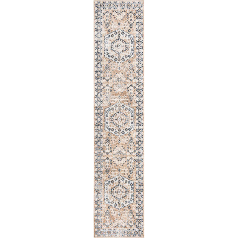 Braaten Oriental Indoor Rug, Runner 2'7" x 12'