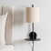 Plug-in Flush Mounted Sconce