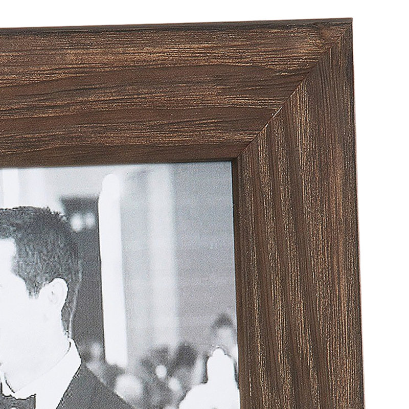Cadre photo Arber, 4" x 6", Pin fumé