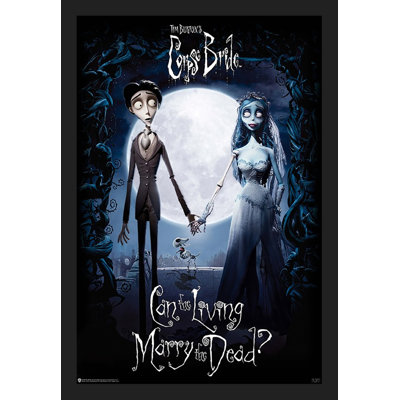 Corpse Bride Can The Living Marry The Mort? Impression encadrée sur papier