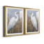 White Heron I, reproduction encadrée de qualité supérieure - prête à être accrochée-974337244-974337247