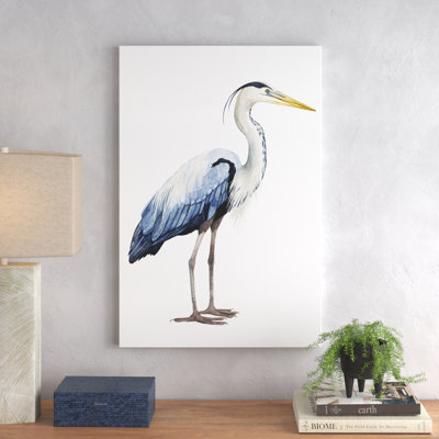 'Seabird Heron II' by Grace Popp - Painting Print