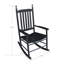 Chaise berçante en bois, sans tapis-1941520975