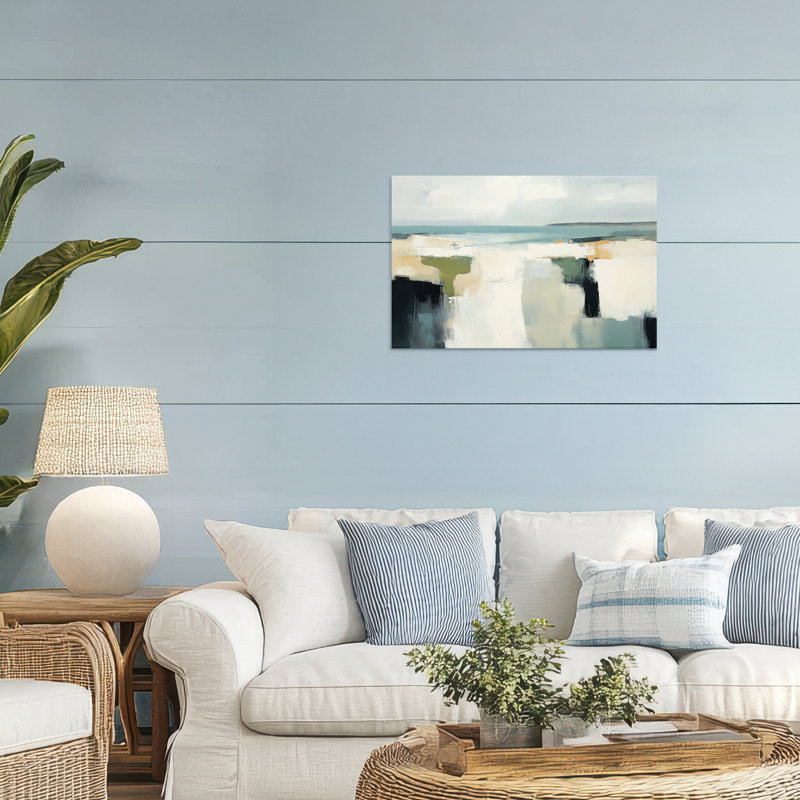 Toile pastel brossée, design par Irena Orlov, H 20 po x l 30 po