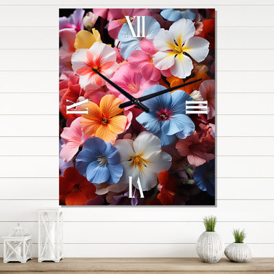 Jeilani - Floral Wall Clock