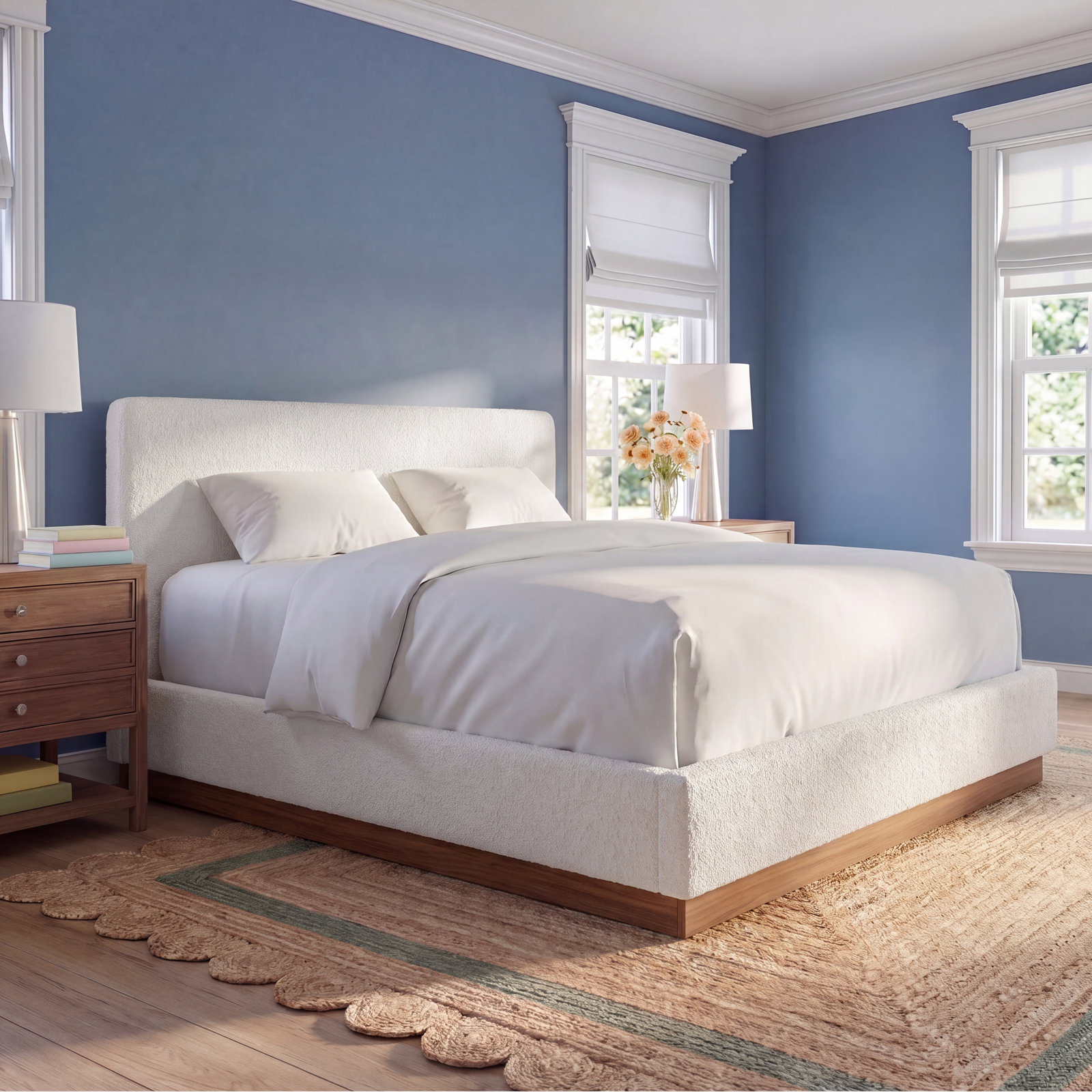 Kiren Upholstered Bed, Queen