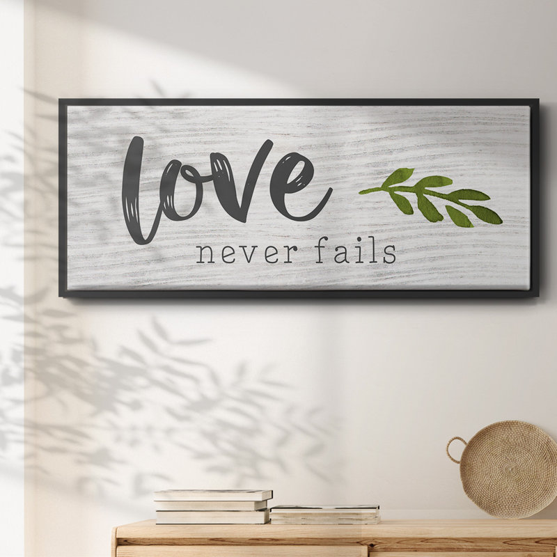 Love Love Fails - Toile encadrée, null