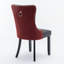 Chaise d'appoint capitonnée à dossier solide-564925223-564925209