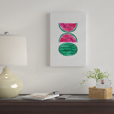 « pastèques », impression sur toile