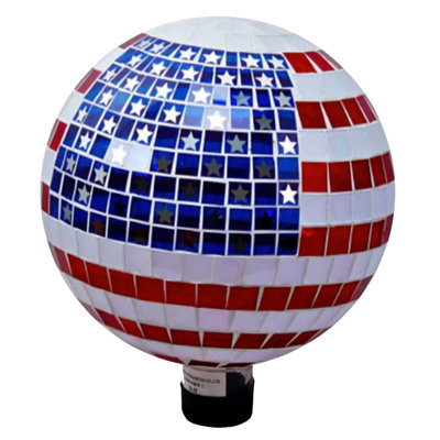 Lindhilde Glass Abstract Gazing Ball