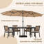 Parasols de patio, parasols de marché et abat-jour 10 pi, parasol de table pour patio et extérieur-1018599192