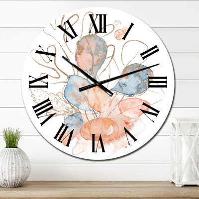 Horloge murale surdimensionnée