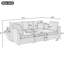 Canapé modulaire moderne avec plusieurs configurations, accoudoirs de rangement, ports USB et coussins en mousse haute densité confortables-1558918748