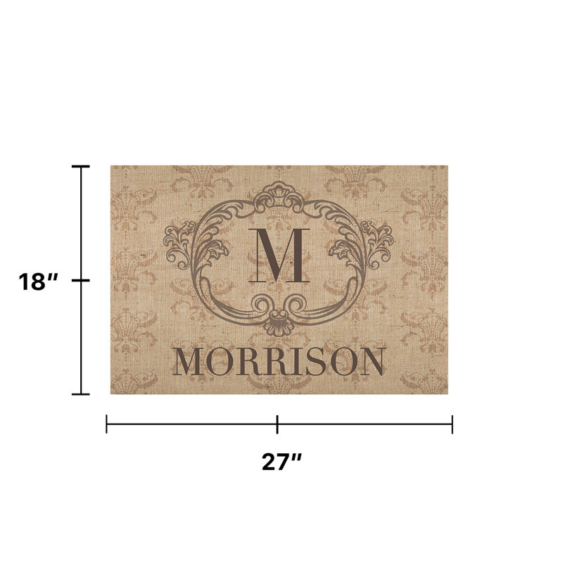 Tapis d'entrée antidérapant 27 po x 0,25 po, Oui
