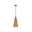 Troy Lighting Kenzo 8.5 inch wide 1 Light Pendant in Bronze Leaf