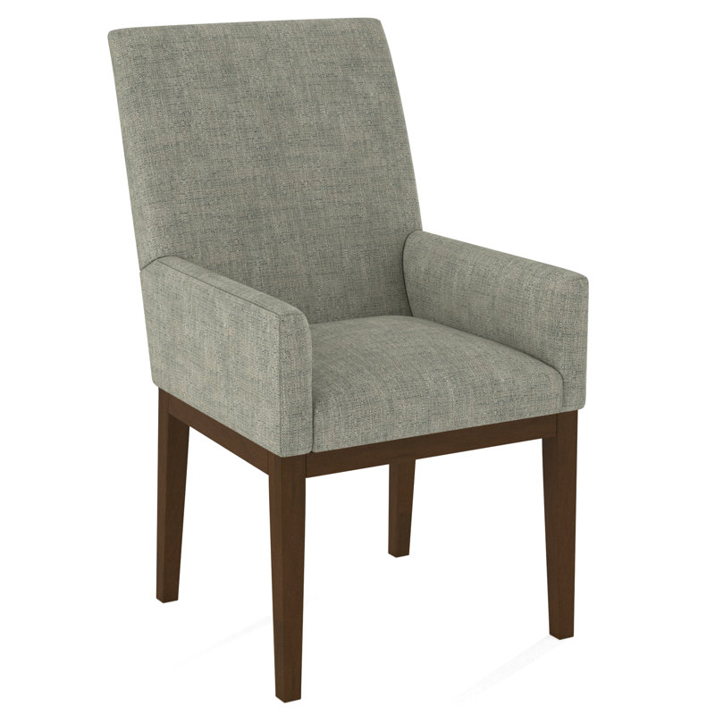 Upholstered Arm Chair, 61379-86, Pecan
