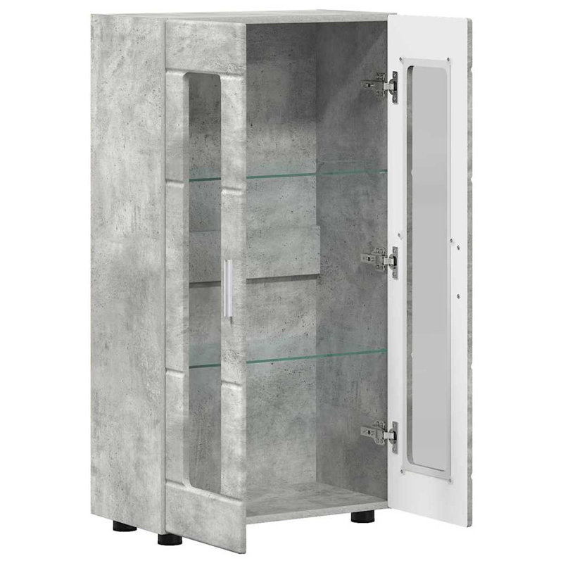 Sideboard Accent Chest, Concrete Grey