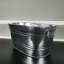 Galvanized Metal Ice Bucket Beverage Beer Drink Party Cooler Bucket Oval Planter Flower Arrangement