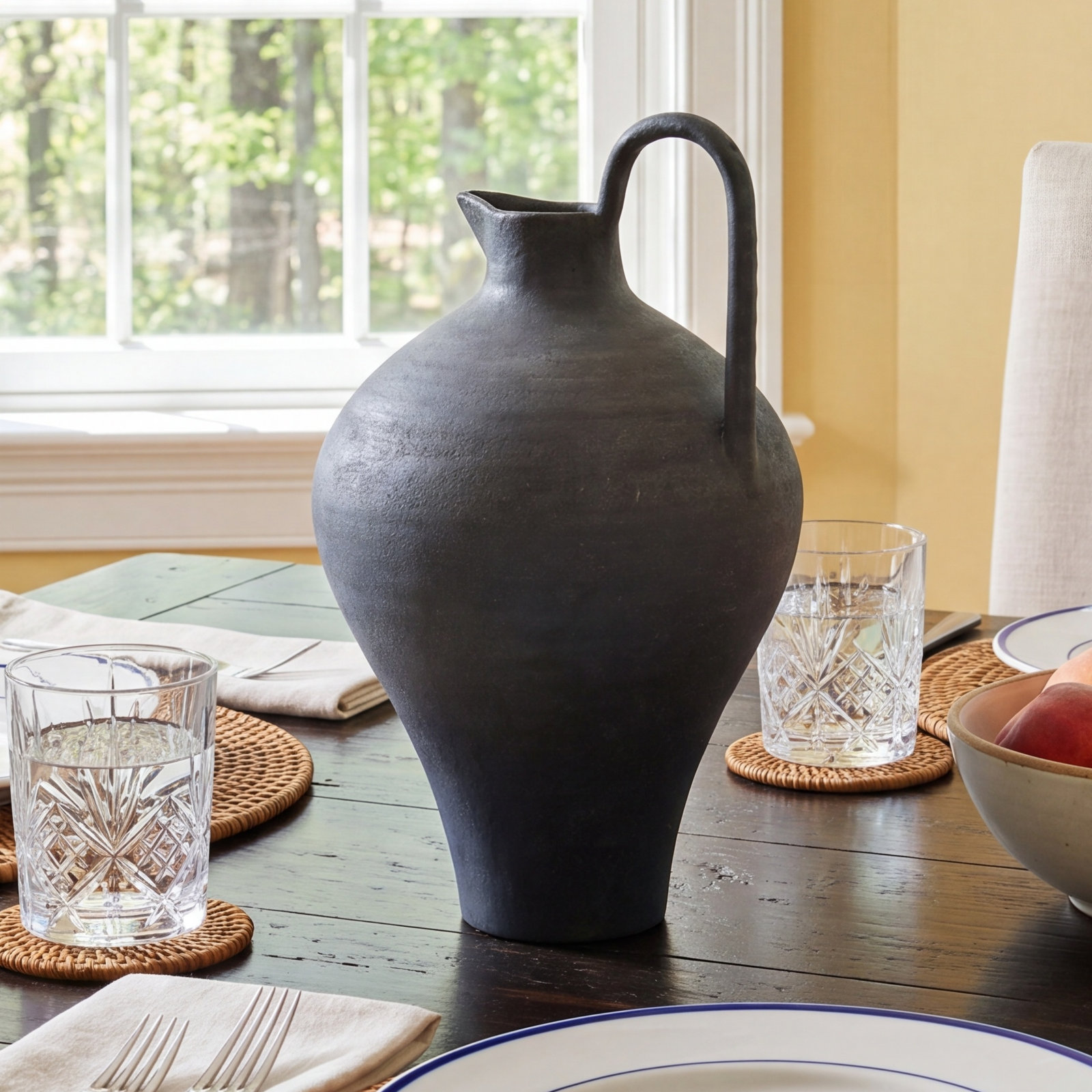 Turnbull 14'' Handmade Ceramic Table Vase