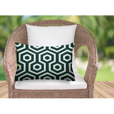 Housse et insert de coussin rectangulaire pour l'extérieur Hilton