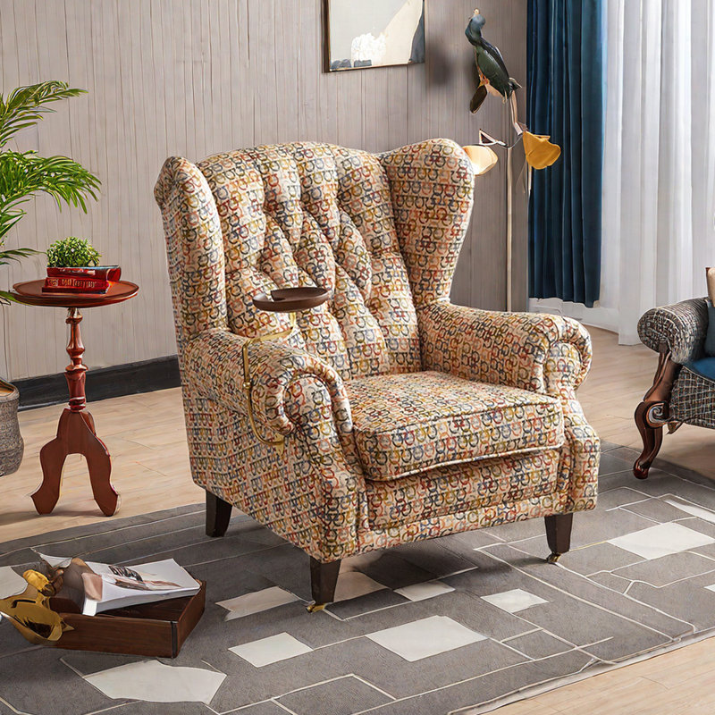 Fauteuil inclinable Itsuo, Brun