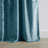Martha Stewart Wave Embossed Blue Curtain Panel Pair-105856661