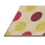 Tapis beige en laine à pois-163587188