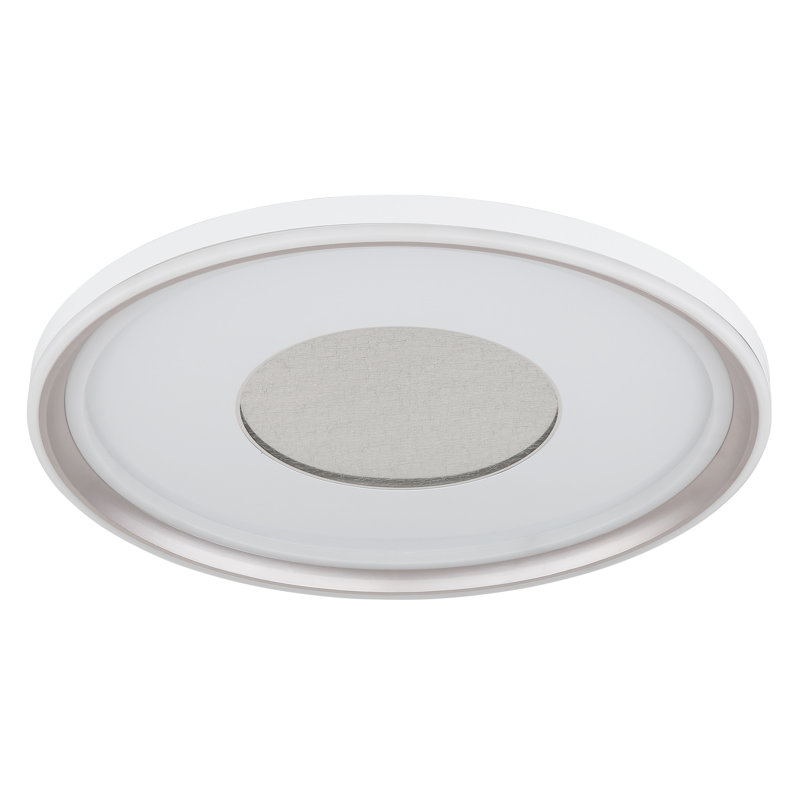 Demileigh Plastic LED Flush Mount, 7cm H x 59cm W x 59cm D