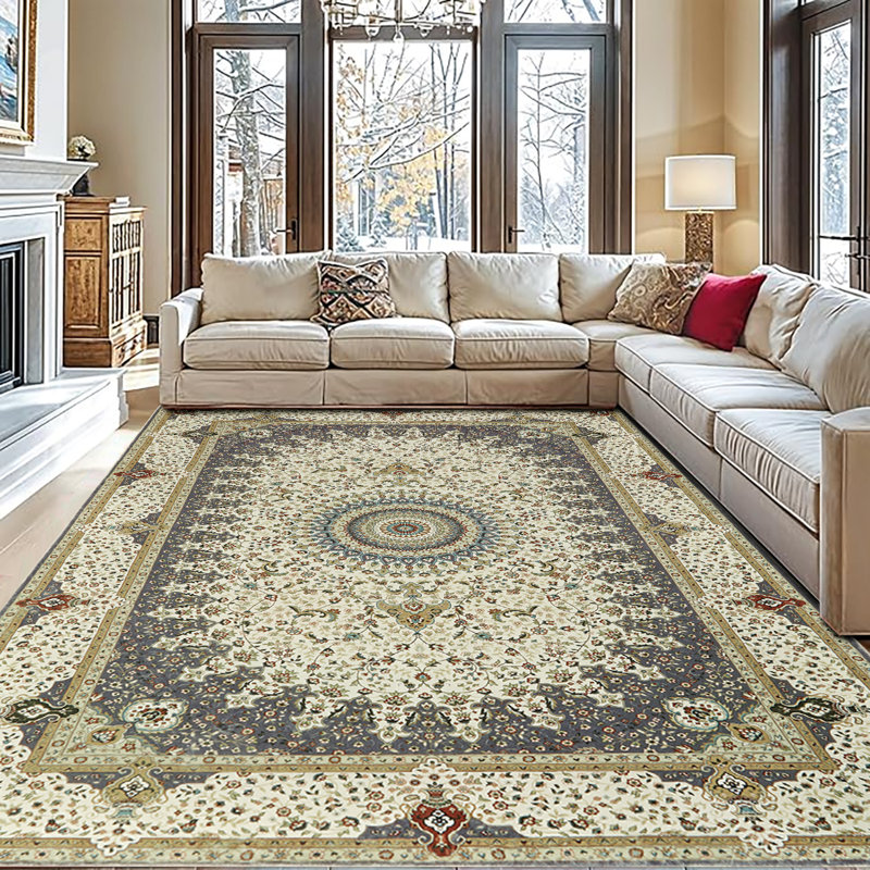 Vintage Look Shag Area Rug, Rectangle 80 x 150 cm