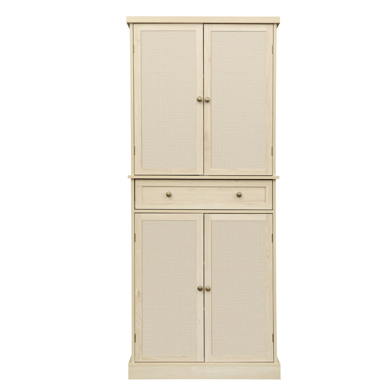 Herto Kitchen Pantry, Cream